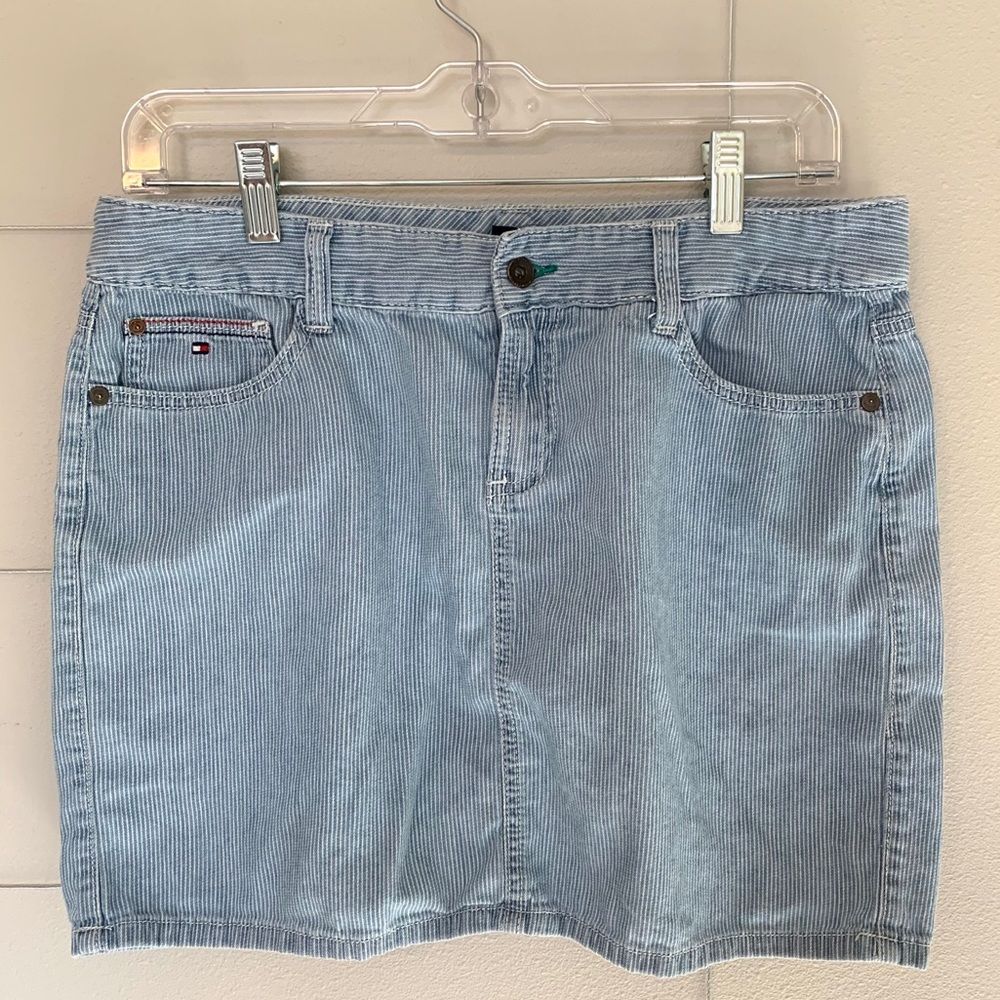 Tommy Hilfiger denim mini skirt